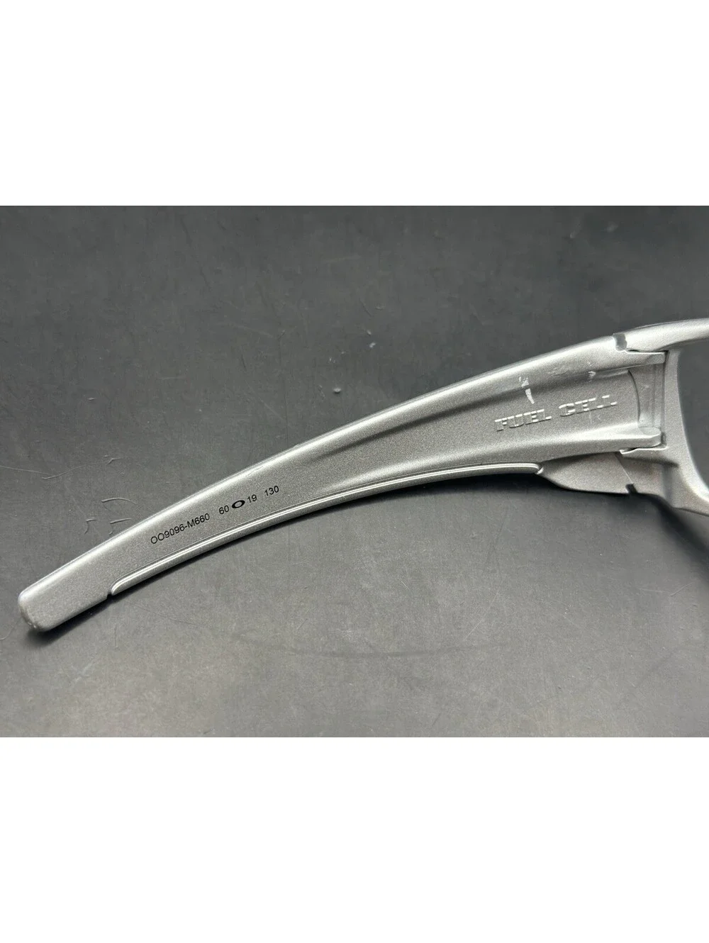 Oakley Fuel Cell X Silver Frame OO9096-M660 (Chrome Icons)